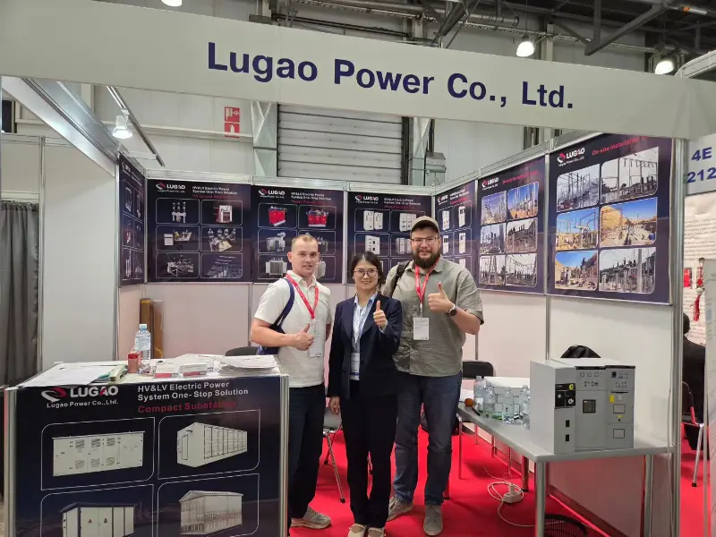 Lugao Power Exhibits at Russia International Electric Power and Energy Exhibition